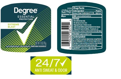 Artwork (Degree Essential Protection Extreme Blast Antiperspirant Deodorant   Artwork)